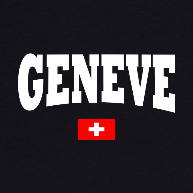 Geneve with Swiss flag by TTL